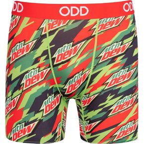 Odd Sox, Men's Novelty Boxer Briefs, Pepsi or Mt. Dew Soda, Fun Graphic Prints