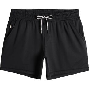 maamgic Mens Workout Shorts 5" Short Shorts Soft Stretch Running Gym Athletic Shorts with Zip Pockets