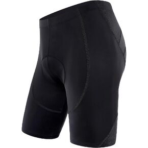 Sportneer Padded Bike Shorts for Men - 4D Padding Mens Bicycle Cycling Biking Clothing Shorts, Breathable and Absorbent