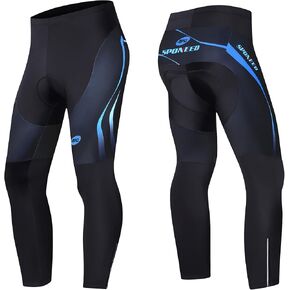 sponeed Men's Bicycle Pants 4D Padded Road Cycling Tights MTB Leggings Outdoor Cyclist Riding Bike Wear in Kuwait