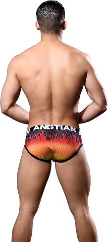 سروال داخلي شبكي من Andrew Christian Flames مع ALMOST NAKED® in Saudi Arabia