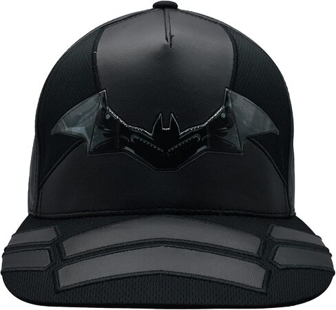 Concept One The Batman Dad Hat, Armor Design Adult Baseball Cap with Flat Brim, Black, One Size in Kuwait