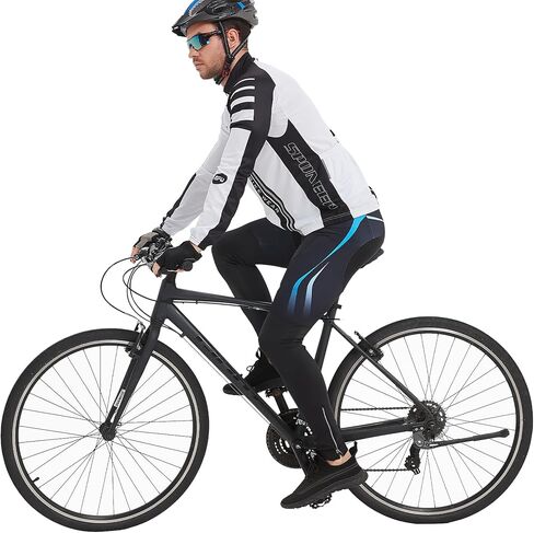 Sponeed الرجال دراجة السراويل 4D مبطن الطريق الدراجات الجوارب MTB طماق في الهواء الطلق الدراج ركوب الدراجة ارتداء in Kuwait