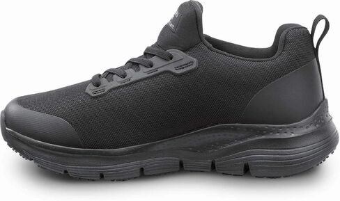 حذاء عمل Skechers Arch Fit Work Leslie، نسائي، مقدمة معدنية، مقاوم للانزلاق، رياضي منخفض الانزلاق in Saudi Arabia