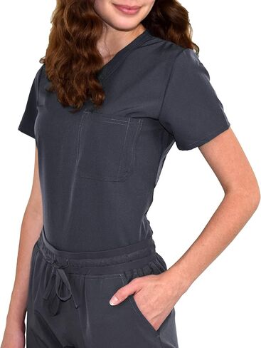 Green Town Women's Tuck-In Top/Jogger Scrub Set Medical Nursing GT 4FLEX Top and Pant in Saudi Arabia