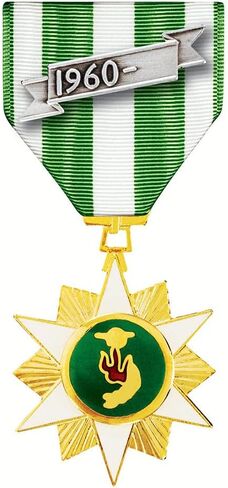 RVN Vietnam Campaign Full Size Medal with Date Bar in Saudi Arabia