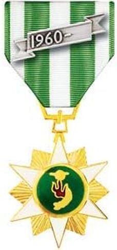 RVN Vietnam Campaign Full Size Medal with Date Bar in Saudi Arabia