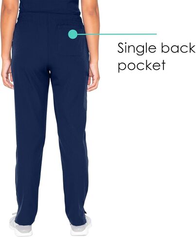BARCO Skechers Vitality Charge Scrub Pant for Women - Mid-Rise Medical Pant, 4-Way Stretch Women's Scrub Pant in Saudi Arabia