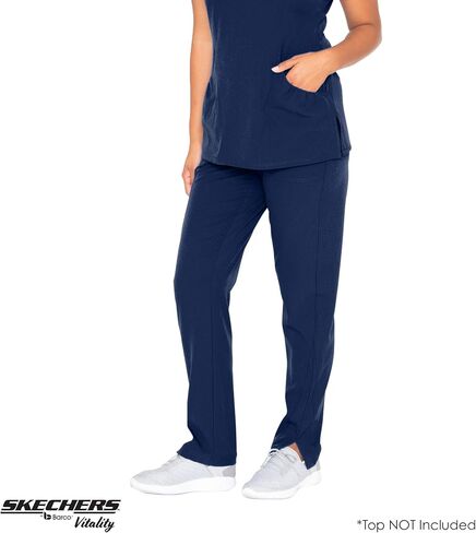 BARCO Skechers Vitality Charge Scrub Pant for Women - Mid-Rise Medical Pant, 4-Way Stretch Women's Scrub Pant in Saudi Arabia