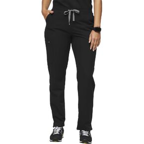 FIGS YOLA Skinny Scrub Pants for Women — Slim Fit, Straight Leg, 11 Pockets 4-Way Stretch, Anti-Wrinkle Women Scrub Pants