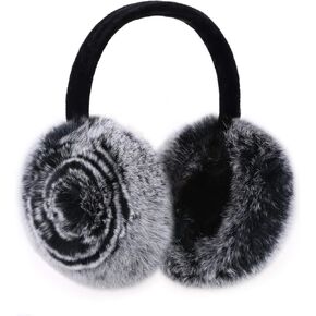 Onmygogo Rabbit Hair Earmuff for Winter, Soft and Warm,Foldable and Easy Carry in Kuwait