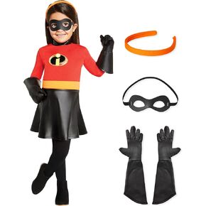 Spirit Halloween Incredibles Kids Violet Costume | Officially Licensed | Group Costume | Disney Pixar| Jumpsuit Costume in Saudi Arabia