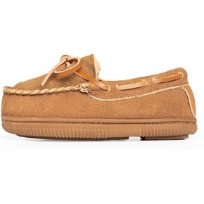 NORTY Toddler Moccasin Slippers - Kids' Slippers - Girls' and Boys' Slippers for Kids - Toddler Slippers Girls and Boys - Kids' Slippers Girls and Boys - Suede