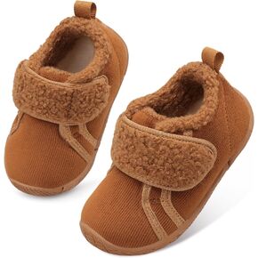 Centipede Demon Toddler Slippers for Girls Boys Fuzzy Toddlers House Shoes Warm Indoor Home Shoes Infants Baby Cozy Winter Slipper Sneakers Fleece Rubber Sole Outdoor Walking Shoes