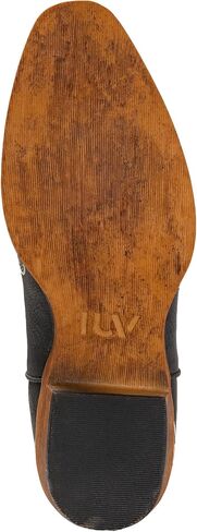 IUV Cowboy Boots For Women Mid Calf Western Boots Cowgirl Pull-On Tabs Pointy Toe Boot in Kuwait