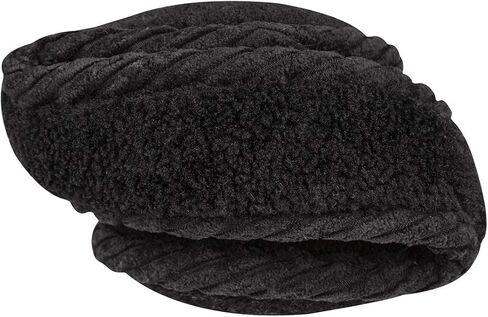 Surblue Unisex Warm Knit Earmuffs Ladies Outdoor Cashmere Winter Pure Color Fur Earwarmer in Kuwait