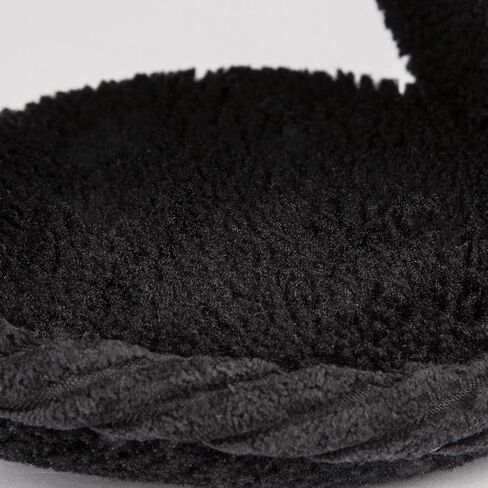 Surblue Unisex Warm Knit Earmuffs Ladies Outdoor Cashmere Winter Pure Color Fur Earwarmer in Kuwait