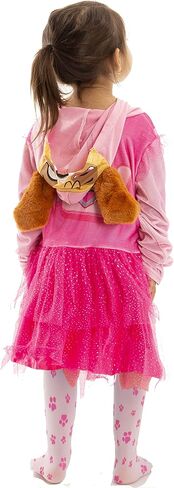 فستان نيكلوديون باو باترول سكاي ايفرست للفتيات التنكري من التول والجوارب الطويلة للأطفال الصغار in Kuwait