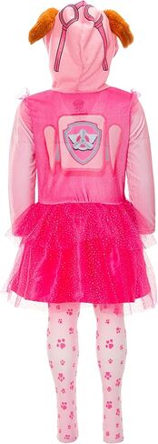 فستان نيكلوديون باو باترول سكاي ايفرست للفتيات التنكري من التول والجوارب الطويلة للأطفال الصغار in Kuwait