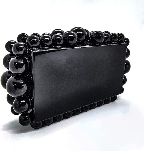 CUXVA Acrylic Evening Clutch Bag for Women Glitter Marble Purse Handbag for Wedding Cocktail Party Prom… in Saudi Arabia