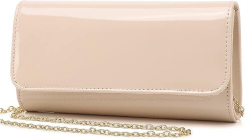 Patent Leather Envelope Clutch Womens Evening Handbag Stylish Shoulder Bag Purse for Christmas Wedding Party Prom in Saudi Arabia