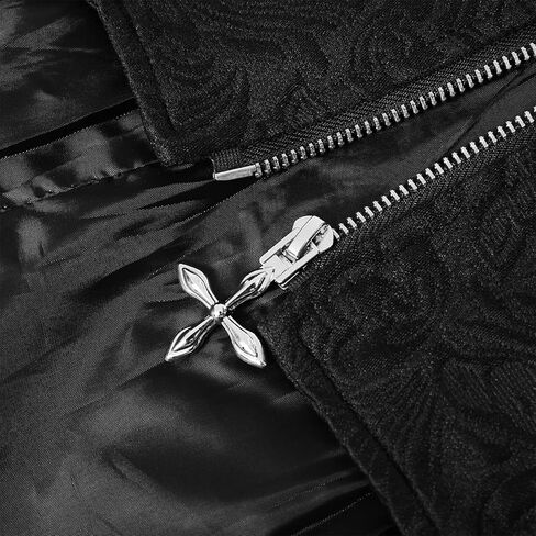 Thopil Men's Victorian Steampunk Jacket Gothic Vintage Frock Coat Uniform in Kuwait