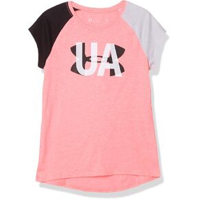 تي شيرت بناتي بشعار UA SHEER LOGO SS من Under Armour in Saudi Arabia