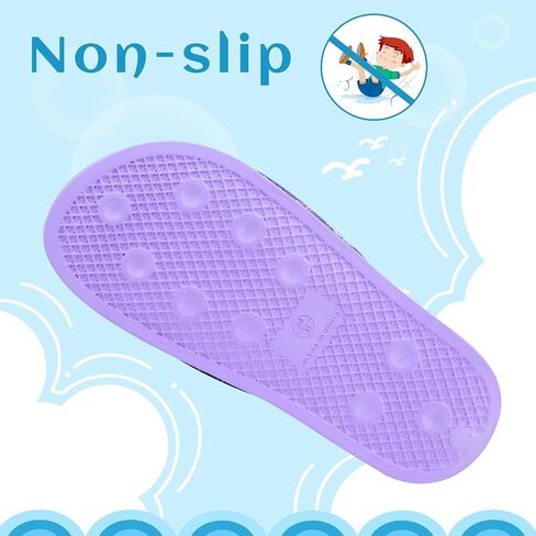 WateLves Girls & Boys Slide Sandals Kids Summer Slippers Slip On for Outdoor Beach Pool Shower (Little Kid/Big Kid) in Saudi Arabia