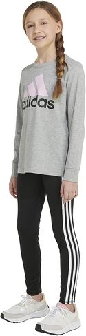 adidas Girls' Long Sleeve Regular Fit Tee in Saudi Arabia
