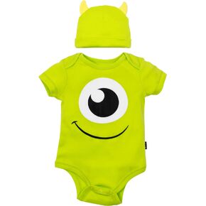 Disney Cosplay Baby Bodysuit & Hat Set Newborn to Infant Sizes