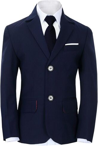 Boy's Tuxedos Toddler Formal Suits Set Kids Blue Black Slim Fit Suit for Weddings in Saudi Arabia