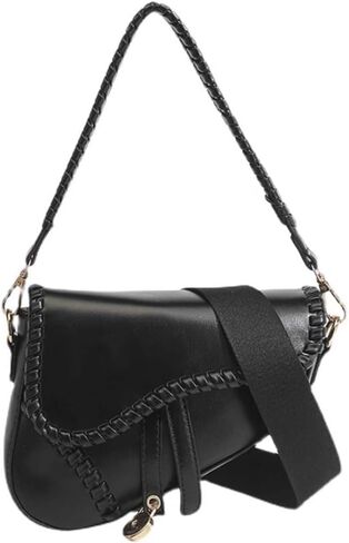 PURFANREE المرأة العصرية السرج حقيبة كتف مخلب محفظة تحت الإبط حقيبة يد حقيبة يد حقيبة كروسبودي in Kuwait