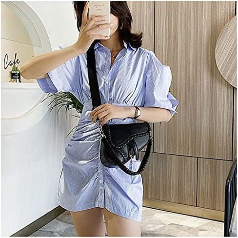 PURFANREE المرأة العصرية السرج حقيبة كتف مخلب محفظة تحت الإبط حقيبة يد حقيبة يد حقيبة كروسبودي in Kuwait