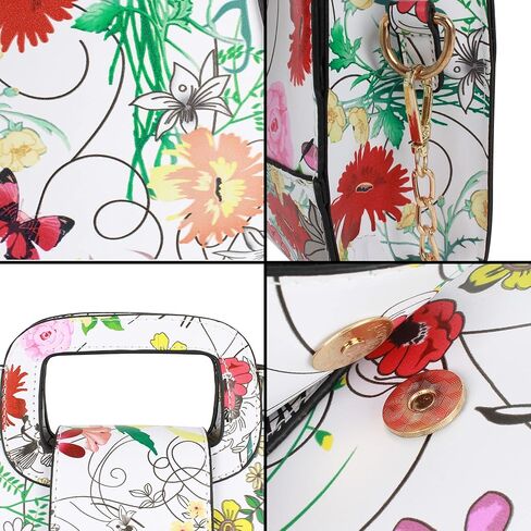 ZLMBAGUS Women Vintage Flap Tote Top Handle Satchel Handbags PU Leather Clutch Purse Shoulder Bag in Kuwait