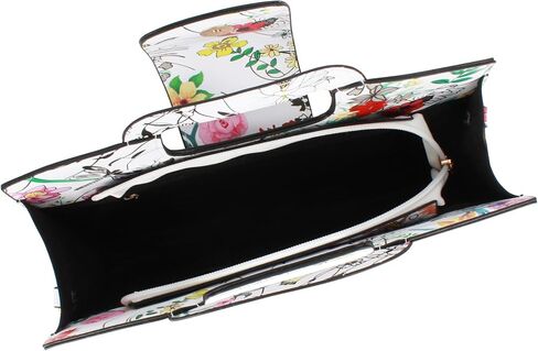 ZLMBAGUS Women Vintage Flap Tote Top Handle Satchel Handbags PU Leather Clutch Purse Shoulder Bag in Kuwait