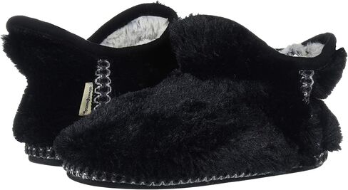 Dearfoams Unisex-Child Charlotte faux faux fur Bootie Slipper in Kuwait