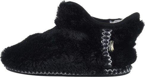 Dearfoams Unisex-Child Charlotte faux faux fur Bootie Slipper in Kuwait