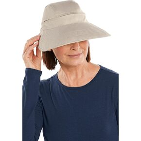Coolibar UPF 50+ Women's Bel Aire Zip-Off Sun Visor - Sun Protective in Saudi Arabia