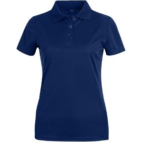 MOHEEN Women's Quick Dry Short Sleeve Polo Shirts Moisture Wicking Performance Athletic Golf Polo