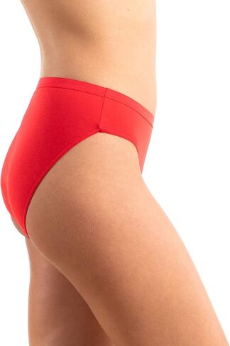 Alyce Intimates Women's 18 Pack, 100% Cotton Bikini, Assorted Prints in Saudi Arabia