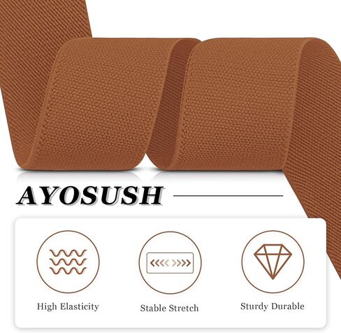 حمالات AYOSUSH للرجال بأزرار نهاية شديدة التحمل، كبيرة وطويلة، مرنة قابلة للتعديل in Kuwait