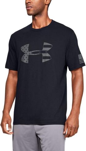 تي شيرت رجالي بشعار Freedom Tonal Big Flag Logo بأكمام قصيرة من Under Armour in Kuwait