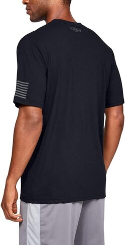 تي شيرت رجالي بشعار Freedom Tonal Big Flag Logo بأكمام قصيرة من Under Armour in Kuwait