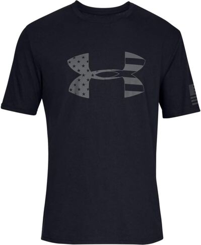 تي شيرت رجالي بشعار Freedom Tonal Big Flag Logo بأكمام قصيرة من Under Armour in Kuwait