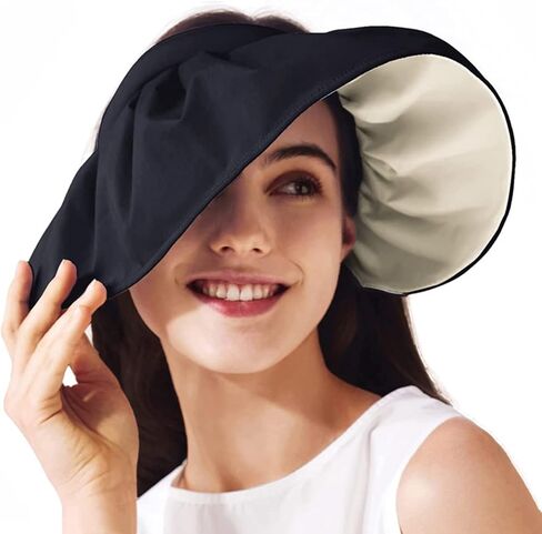 BENEUNDER UPF 50+ Sun Visor Hat - Wide Brim UV Protection for Tennis Golf Beach in Kuwait