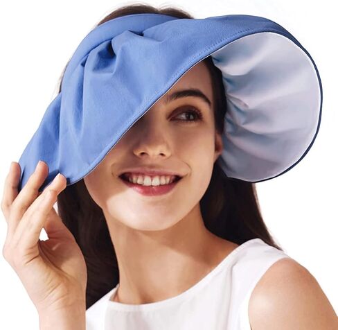 BENEUNDER UPF 50+ Sun Visor Hat - Wide Brim UV Protection for Tennis Golf Beach in Kuwait