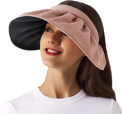 BENEUNDER UPF 50+ Sun Visor Hat - Wide Brim UV Protection for Tennis Golf Beach in Kuwait