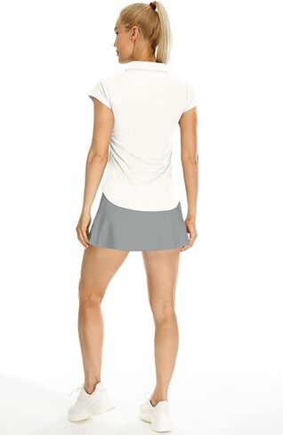 icyzone Women's Collared Golf Polo Shirts Short Sleeve Tennis Exercise T-Shirts in Kuwait