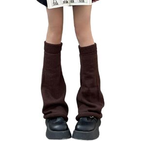 NUFIWI Harajuku اليابانية لوليتا تدفئة الساق القوطية متماسكة الجوارب الطويلة طماق الجراميق الركبة القوطي الشتاء الكفة الكاحل كومة جورب in Kuwait