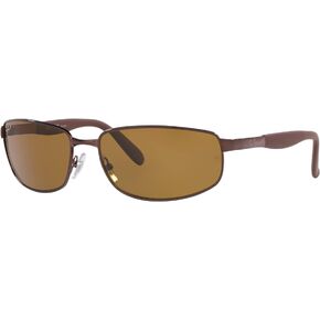 Ray-Ban Man Sunglasses Gunmetal Frame, Crystal Green Lenses, 61MM in Saudi Arabia
